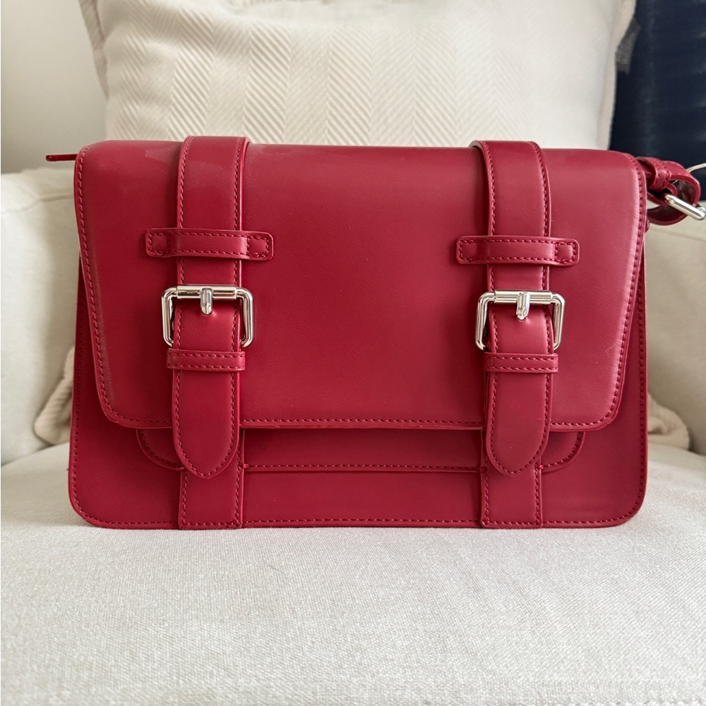 Wine Leather Bag